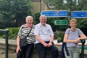 Group members, Pat Grundell (left) and Kathleen Child (right), say they were made to feel welcome by the friendly group