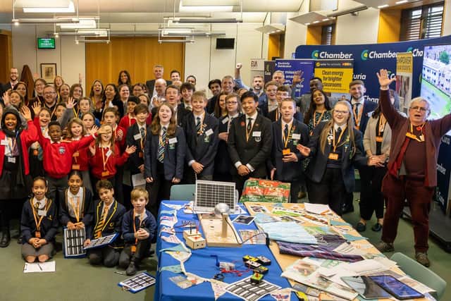 Bradford Diocesan Academies Trust pupils at the Solar for Schools events