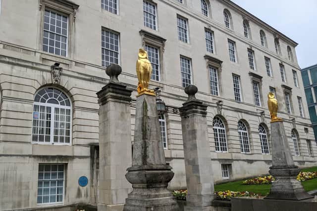 The Leeds City Council employee was alleged to have made the comments while talking to three men at Civic Hall