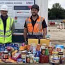 Lovell collects over 250 items of food for food banks across Yorkshire
