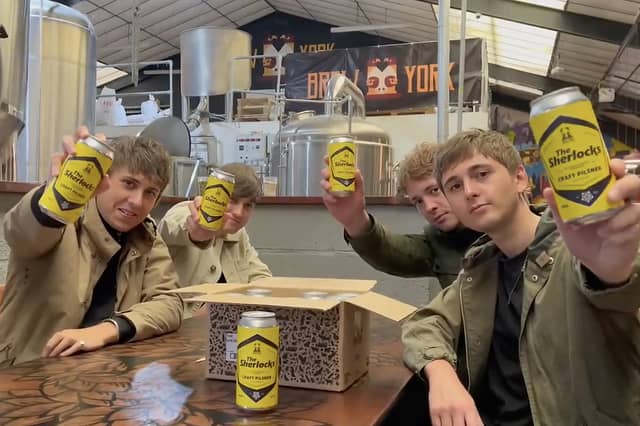 The Sherlocks celebrate third top 10 album and toast fans with their new craft pilsner