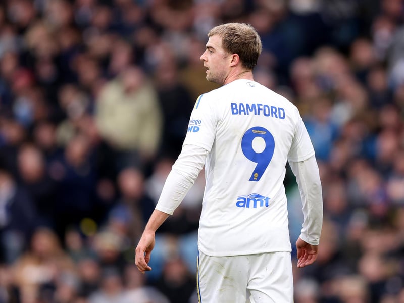 Whites no 9 Bamford has missed United's last two games due to a calf issue experienced in the warm-up of the recent win at Swansea. Farke says there is a "tiny little chance" that Bamford could return in time to be an option against Leicester but admitted that was perhaps not realistic. Bamford had not trained as of Wednesday but Farke says the striker will definitely be available next week.