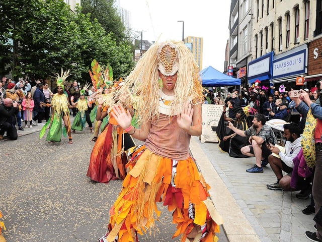 In October, a brand-new Carnival-inspired mural by artist and costume designer Rhain Kempadoo-Millar will be unveiled in Chapeltown