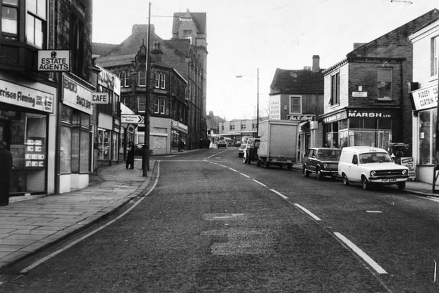 Pudsey Lowtown pictured in December 1979.