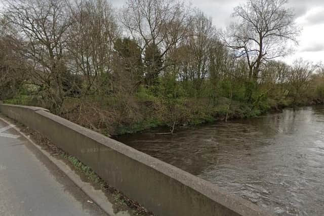 Officers were called to the River Aire at Swillington just off Wakefield Road to reports a body was in the water.
