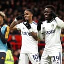 KEY THREATS: Leeds United trio, left to right, Georginio Rutter, Crysencio Summerville and Willy Gnonto - but Patrick Bamford is rated the most likely Whites scorer. 
Photo by Naomi Baker/Getty Images.