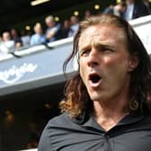 LONDON, ENGLAND - AUGUST 19: Queens Park Rangers manager Gareth Ainsworth looks on prior to the Sky Bet Championship match between Queens Park Rangers and Ipswich Town at Loftus Road on August 19, 2023 in London, England. (Photo by Steve Bardens/Getty Images)
