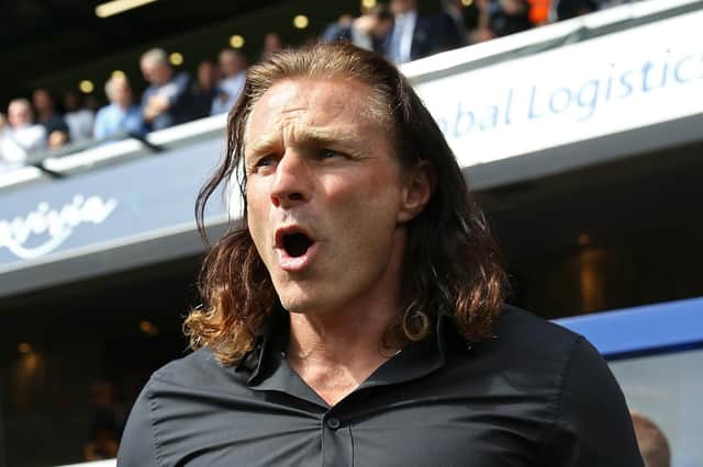 LONDON, ENGLAND - AUGUST 19: Queens Park Rangers manager Gareth Ainsworth looks on prior to the Sky Bet Championship match between Queens Park Rangers and Ipswich Town at Loftus Road on August 19, 2023 in London, England. (Photo by Steve Bardens/Getty Images)