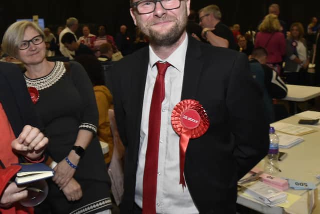 Coun Neil Walshaw in May 2019 when he was re-elected to serve Headingley and Hyde Park for another term. Picture: Steve Riding