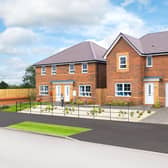 A street scene at Queens Court in Beverley