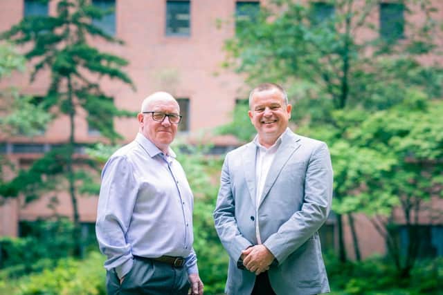 Senior build manager, Brian Cole, and his colleague, build manager, Stephen Smith, were part of the original team that delivered Quarry House.