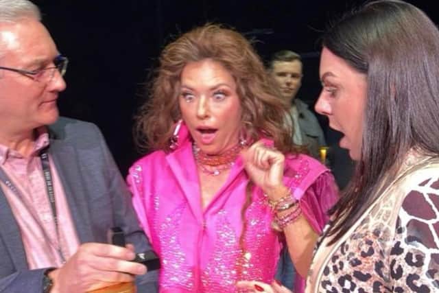 Shania Twain tribute artist Maddie Roberts, 44, appeared on stage alongside the country music legend in Manchester last week, where she was surprised by boyfriend Mat with his marriage proposal.