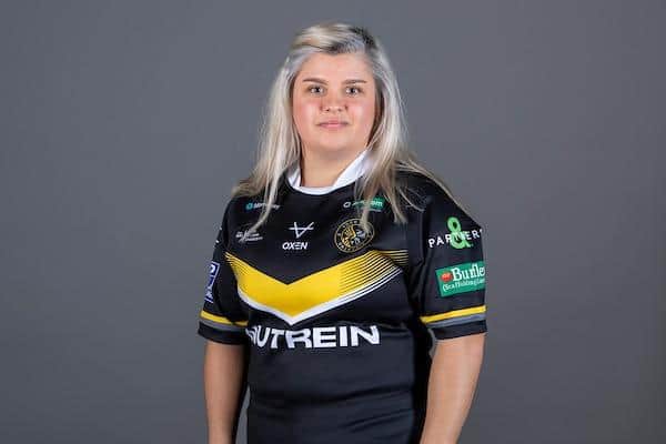Aimee Staveley has moved from Rhinos to York Valkyrie. Picture by Allan McKenzie/SWpix.com.