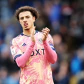 POPULAR CHOICE: Ethan Ampadu for the Leeds United man of the match award in Saturday's 1-1 draw at Championship hosts Huddersfield Town. above. Photo by Jess Hornby/PA Wire.