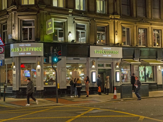 Slug & Lettuce - 24-28 Boar Lane, Leeds, LS1 5DA.