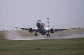 A number of flights have been diverted from Leeds Bradford Airport due to heavy wind.