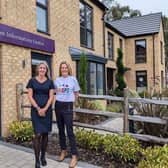 SNAPS Corporate Partnerships Manager Debbie Hardy visits Taylor Wimpey’s Woodside Vale development