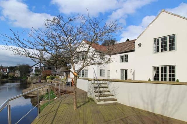 The exceptionally lovely setting for the £1.25m property that is now for sale.