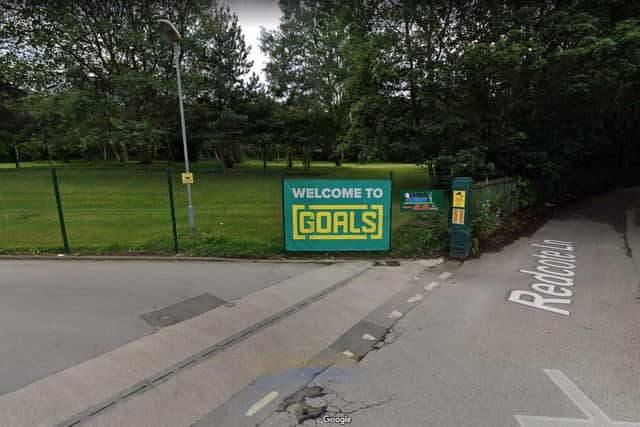 An ambulance was called to Goals Leeds in Kirkstall yesterday after a man collapsed. Picture: Google