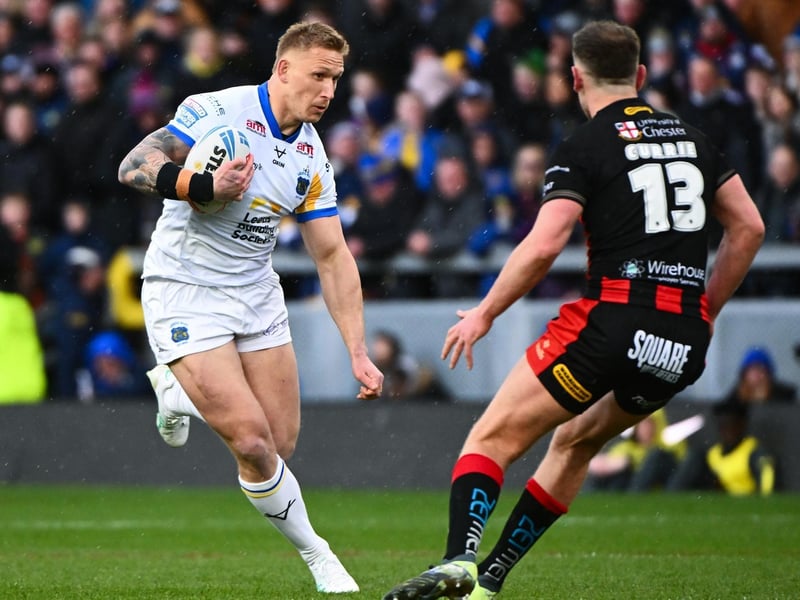 Was on the bench against Warrington, but might step up this time for similar reasons to Jenkins.