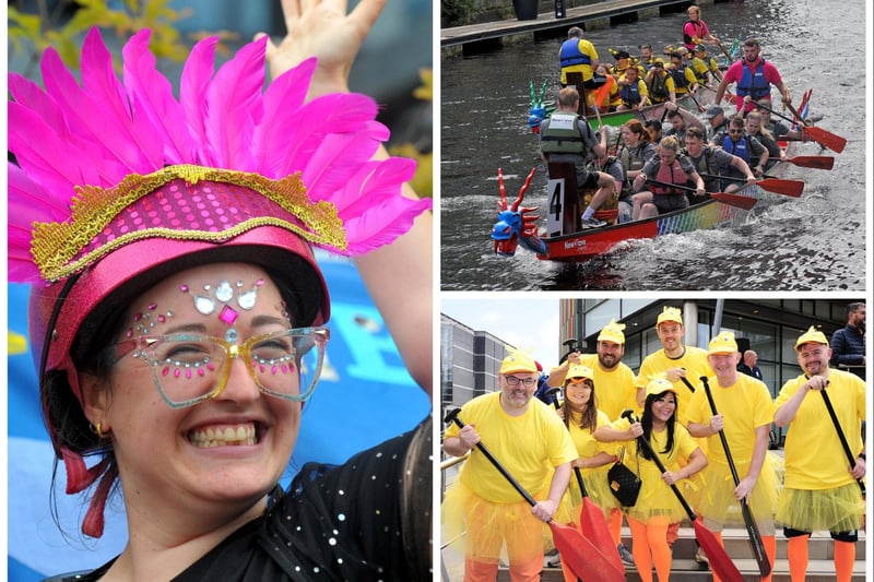 It was a fun-packed first day at the Leeds Waterfront Festival.