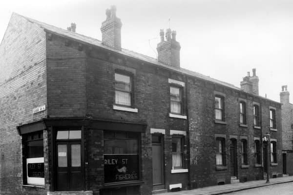 Riley Street Fisheries pictured in July 1961.