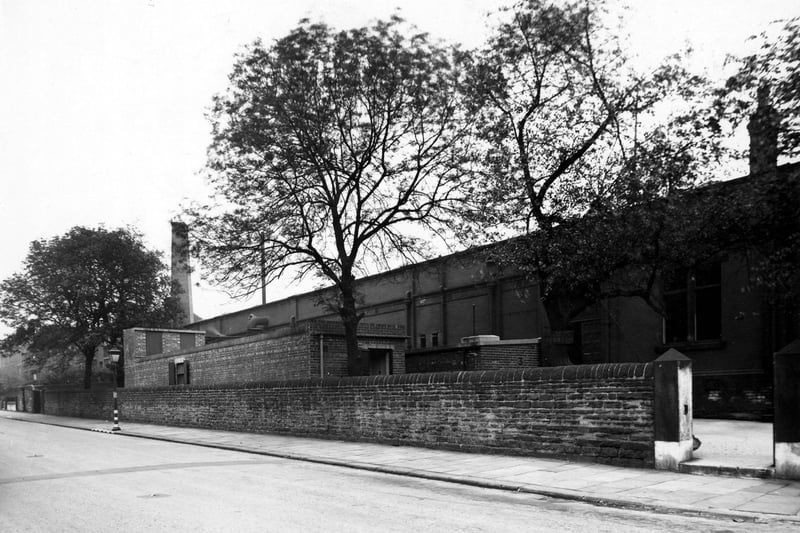 Arthur & Company wholesale clothiers on Belle Vue Road pictured in May 1945.