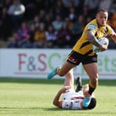 Liam Horne is set to return for Castleford Tigers this weekend following suspension.  Picture by John Clifton/SWpix.com.