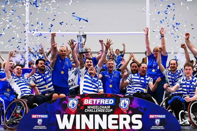 Halifax Panthers are on course for a second successive treble, having beaten Leeds Rhinos in the Challenge Cup final two months ago. Picture by Olly Hassell/SWpix.com.