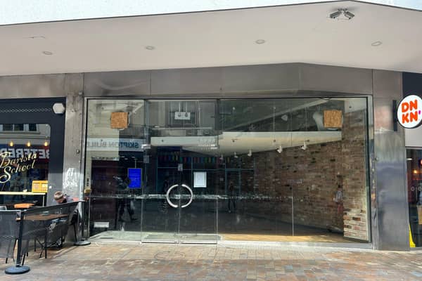 The old Pret A Manger site on Bond Street. Japanese restaurant chain Maki & Ramen has taken over the premises and plans to open its first Leeds restaurant. (Photo by National World)