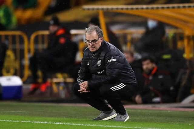 Marcelo Bielsa, Manager of Leeds United. (Photo by Nick Potts - Pool/Getty Images)