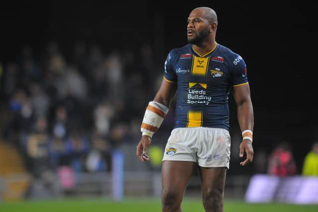 Maika Sivo finished the regular season as leading Super League try scorer, but his return from injury ended in defeat by Hull FC. Picture by Steve Riding.