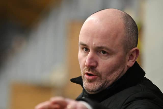 Leeds Knights' head coach, Ryan Aldridge. Picture: Bruce Rollinson