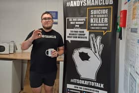 Andy's Man Club visits York new build development