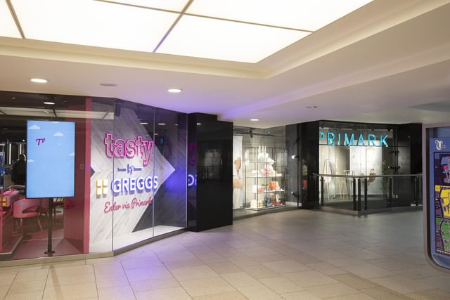 The cafe is located on the first floor of the Primark store in Trinity Leeds