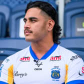 Leeds Rhinos prop Keenan Palasia. Picture by Allan McKenzie/SWpix.com.