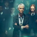 Victoria Hamilton and Alice Grant starred as a teacher and a pupil at war in the new series of the Channel 5 drama The Teacher