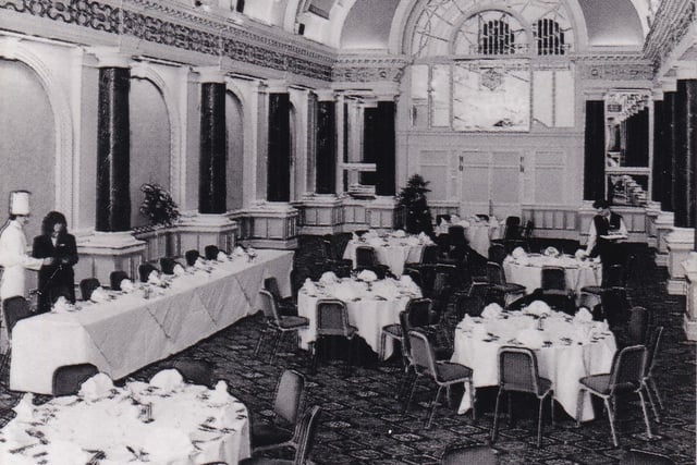 Do you remember the elegant splendour of the Metropole's ballroom? Pictured in February 1993.