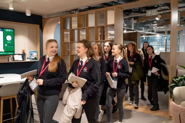 This year’s event welcomed 60 young women from schools across Leeds