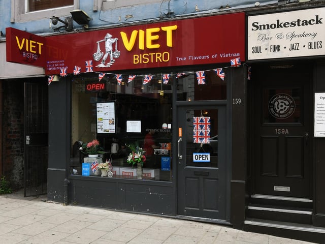 Viet Bistro in Lower Briggate scored 9 for atmosphere, 9 for food, 8 for service and 8 for value.