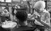 Tracy Mangan is an award-winning barber and single mother of three children. Photo: Tracy Mangan.