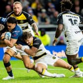 Keenan Palasia made his first appearance of the season as a substitute in Leeds Rhinos' 46-14 win against York Knights. Picture by Allan McKenzie/SWpix.com.