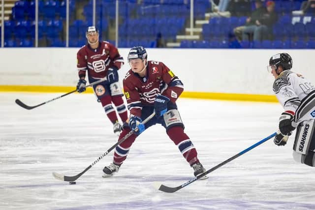 DANGER MAN: Alex Graham has only been a bit-part player for Sheffield Steeldogs this season but has produced 49 points in just 22 games. Picture: Peter Best.