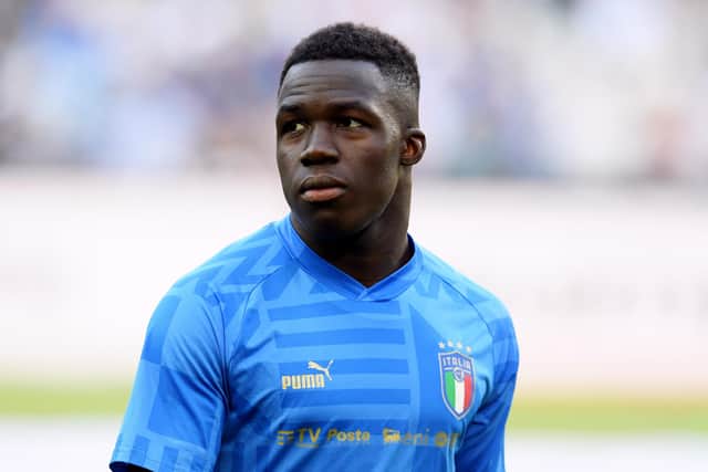 CALLED UP - Leeds United's deadline day signing Willy Gnonto has retained his place in the senior Italy squad for Nations League games against England and Hungary. Pic: Getty
