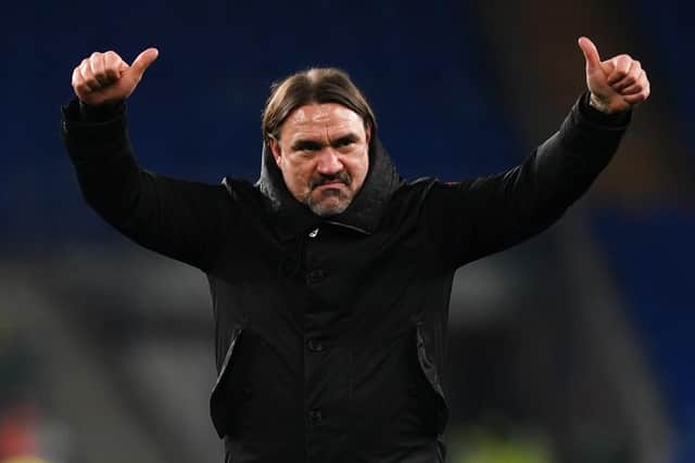 GAINED GROUND: Expected for Leeds United and boss Daniel Farke, above. Picture by Nick Potts/PA Wire.