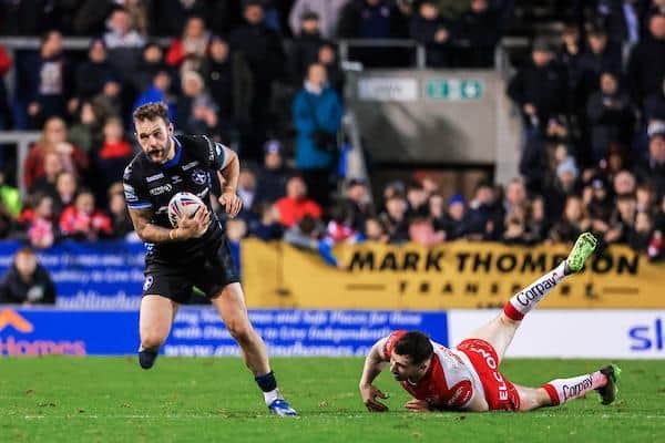 Thomas Minns in action for Wakefield Trinity against St Helens last year. Picture by Alex Whitehead/SWpix.com.