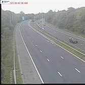 The M621 has been closed near Leeds. Photo: National Highways