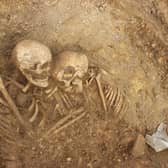 The remains found in the cemetery are believed to include both late-Roman and early-Saxon people, with the burial customs of both cultures found in different graves. Photo: West Yorkshire Joint Services/Leeds City Council