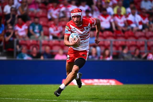 Wakefield Trinity have had a bid for 20-year-old centre Harry Robertson turned down by St Helens. Picture by Olly Hassell/SWpix.com.