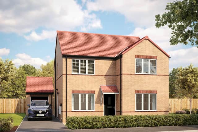 First homes - The Horbury (CGI of house type shown) is one of the new homes released for sale at Altofts Acres, Altofts